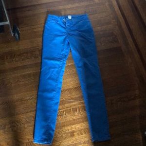 Blue pants from Francesca’s